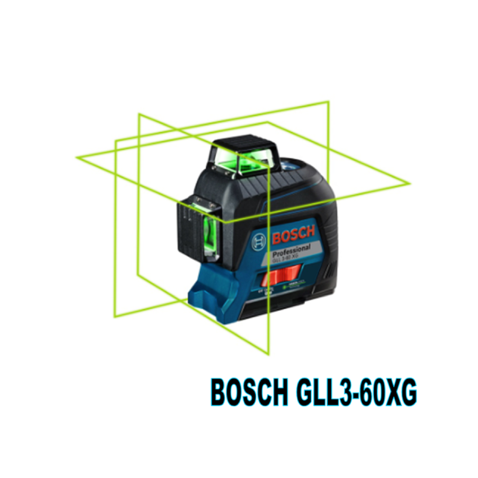 Bosch GLL 3-60 XG Professional Line Laser Level 30/60m 3Way 360º AAx4 IP54  Green