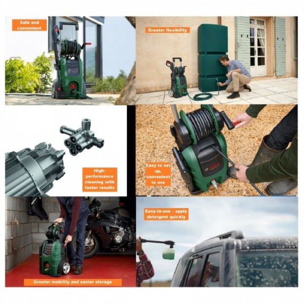 BOSCH ADVANCED AQUATAK 150 High Pressure Washer. 220W. 150bar.