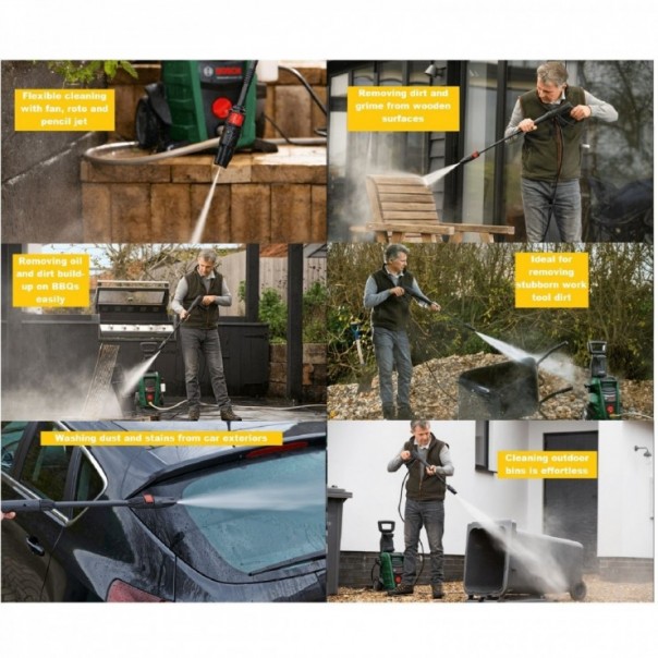 BOSCH UNIVERSAL AQUATAK 125. High-Pressure Washer / Cleaner. 1500W. 125bar.