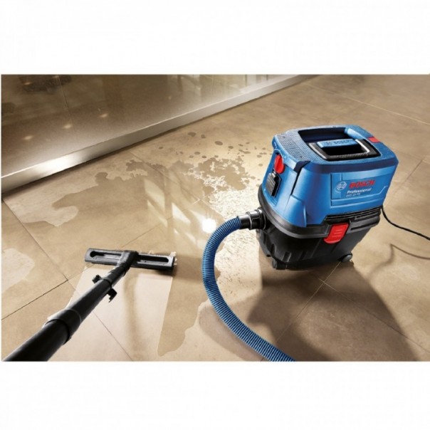 BOSCH GAS 15PS Professional. Wet & Dry Vacuum Cleaner. 1100W.