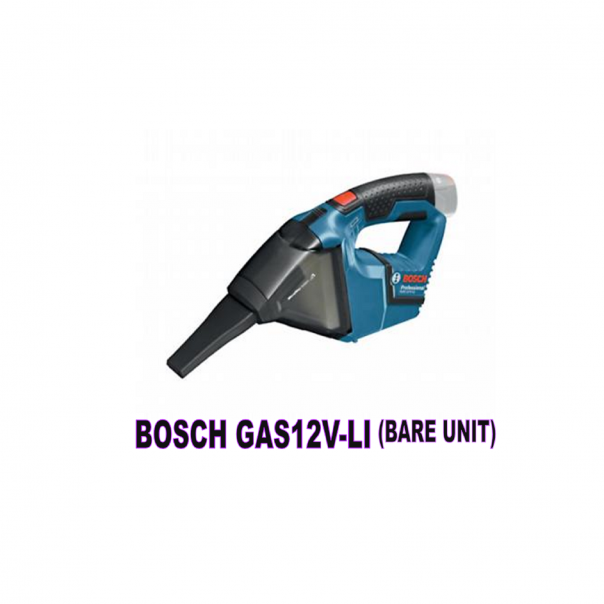 BOSCH GAS 12V-LI Professional Cordless Vacuum Cleaner. Compact dust extractor. Light Weight. Comes with crevice nozzle.