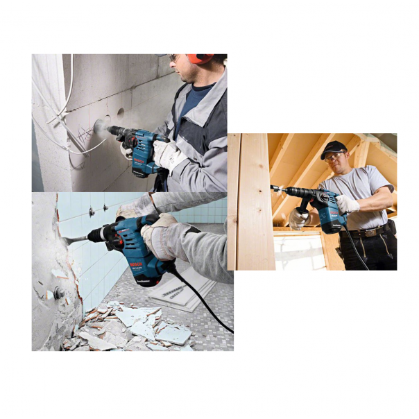 BOSCH GBH 3-28DFR Professional. Rotary Hammer Drill with SDS-Plus. 800W.