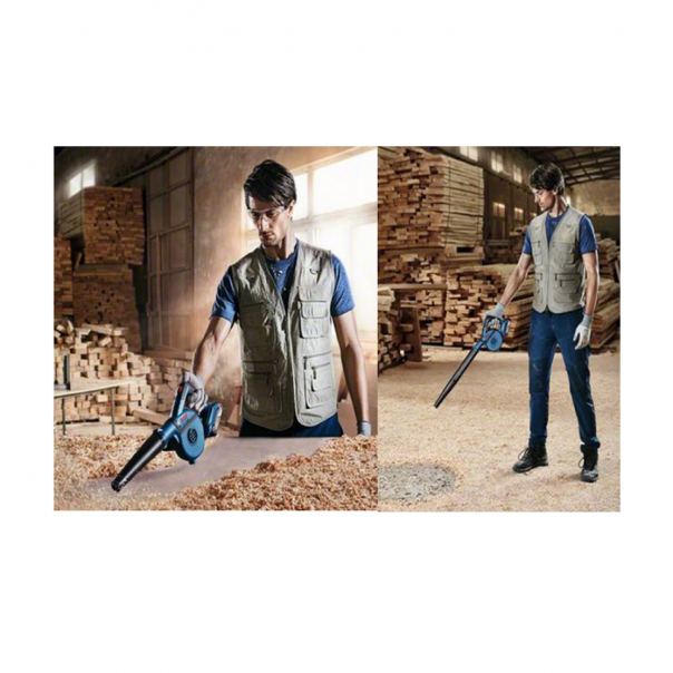 BOSCH GBL 18V-120 Cordless Blower. Option for bare unit or set with battery & charger.
