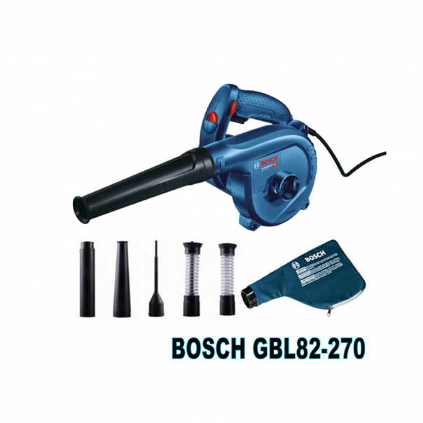 BOSCH GBL 82-270 Blower. Comes with Dust Extraction.