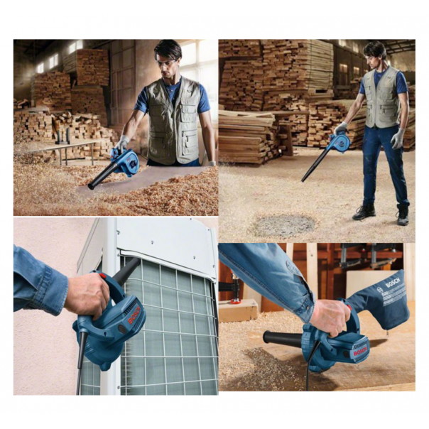 BOSCH GBL 82-270 Blower. Comes with Dust Extraction.