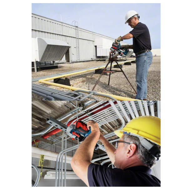 BOSCH GCB 18V-63 Professional Cordless Band Saw. Option to purchase bare unit only or set with battery & charger