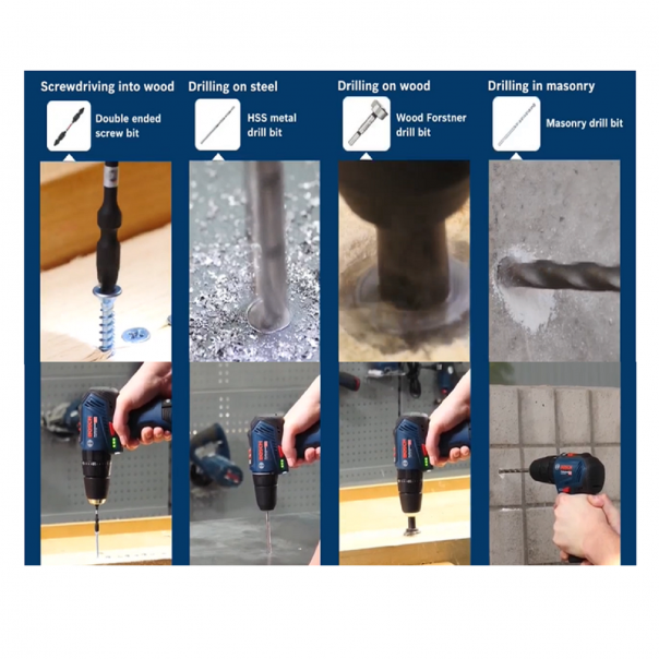 BOSCH GSB 12V-30 Professional. Cordless Impact Drill/Driver.