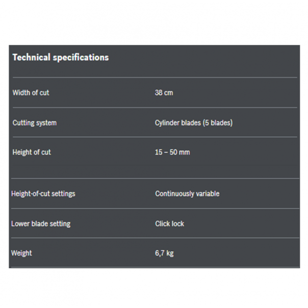BOSCH Lawn Mower. Gardening Manual Hand Mower. BOSCH AHM 38 G.