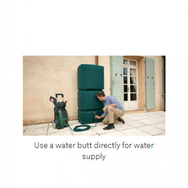 BOSCH Self Priming Kit. 3mtr Hose for BOSCH Aquatak Pressure Washers. Comes with coupling and valve.