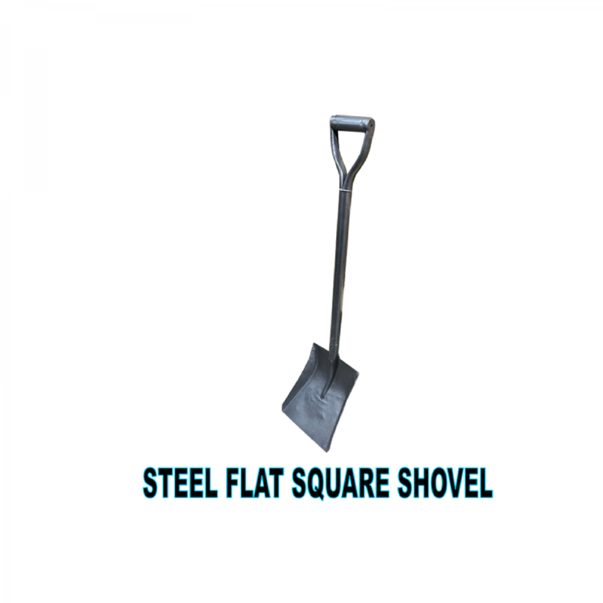 Buy Flat Square Shovel with Steel Handle. Hammer and Wrench