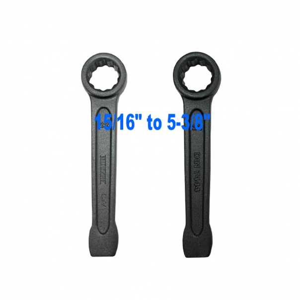 ELEPHANT DIN7444 Slogging Ring Wrench. Inch Size. 15/16" to 5-3/8".