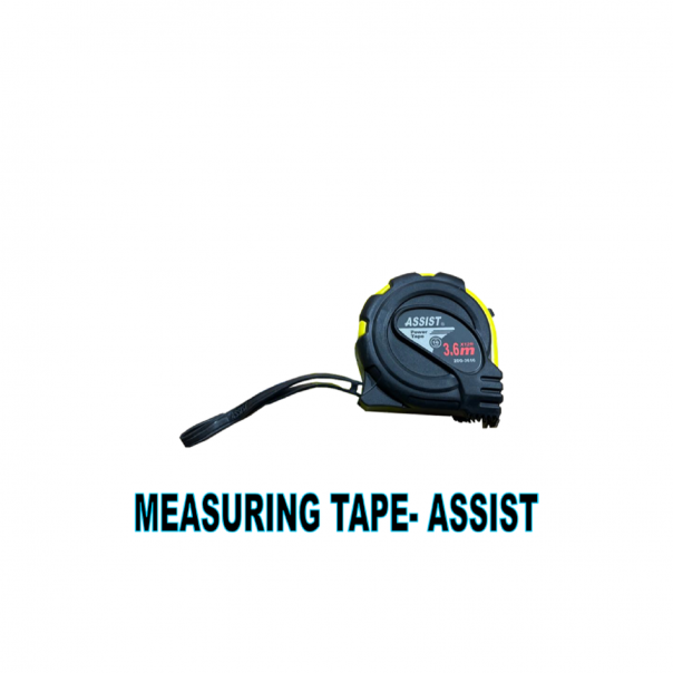 ASSIST ABS Measuring Tape Rubber Grip. 3.5mtr to 10mtr.