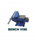 Bench Vise comes with Anvil. 4" to 10".