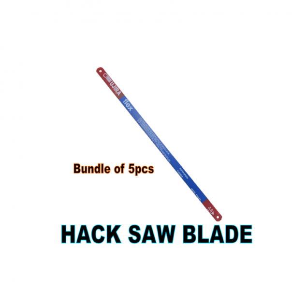 Hack Saw Blade. Bundle of 5pcs. 12" x 18T or 12" x 24T.