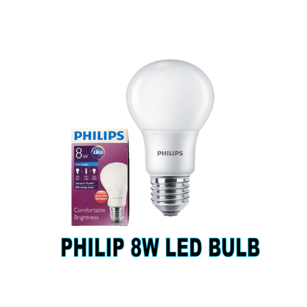 PHILIPS LED Bulb. 8W.