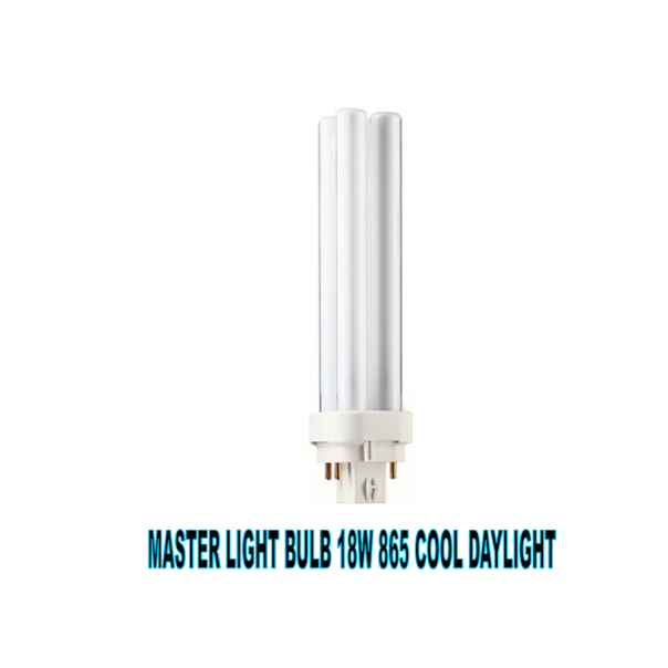 PHILIPS Master Light Bulb. 18W. 865 Cool Daylight. 4 pin.