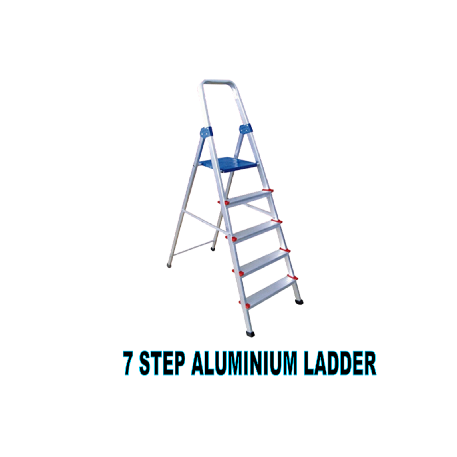 Safety Standing step ladder 1x7 stp. - KRAUSE Systems
