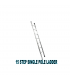 Single Pole Ladder. Aluminium. 15 Step. 16ft / 5mtr.