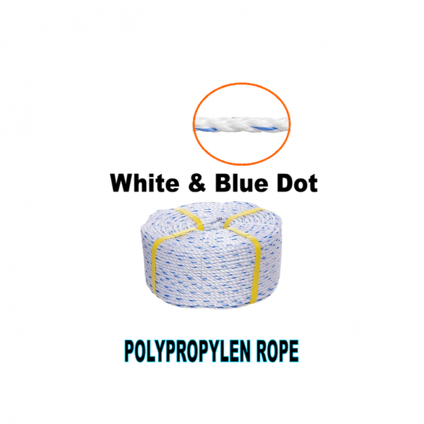 Polypropylene Rope (PP Rope) 4mm. General Purpose Rope.