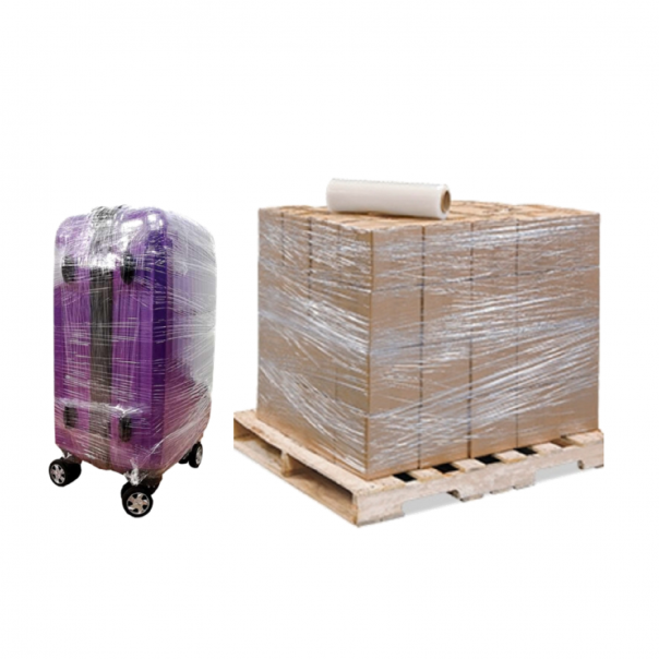 Pallet Wrap. 2 x Big Rolls. Stretch Film. Clear Wrap. 500mm. 2.5kg.
