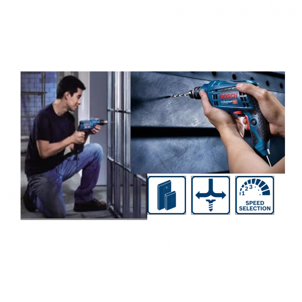 BOSCH GBM 13RE Professional Drill. Drill steel & wood