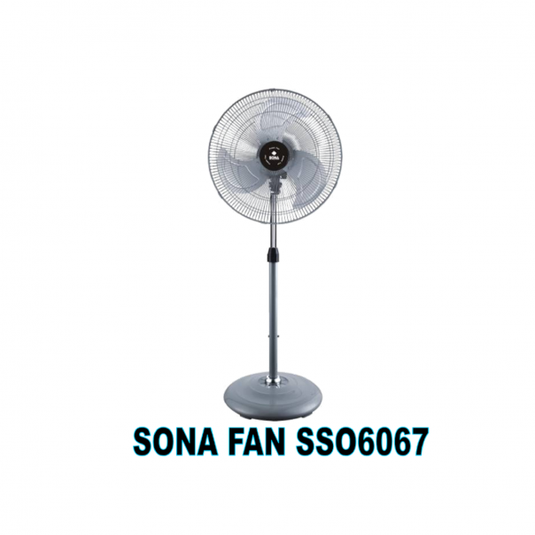 SONA Power Stand Fan. 18". SSO 6067.