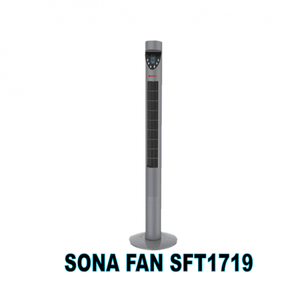SONA Remote Slim Tower Fan. 46". SFT 1719.