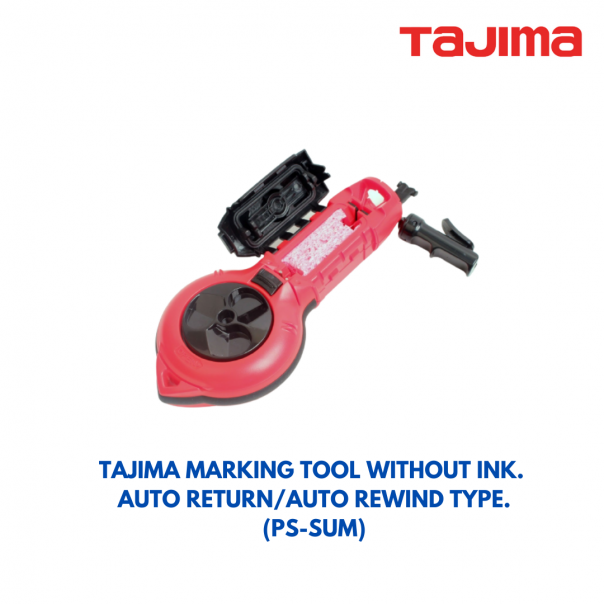 TAJIMA Marking Tool without ink. Auto return/Auto rewind type.