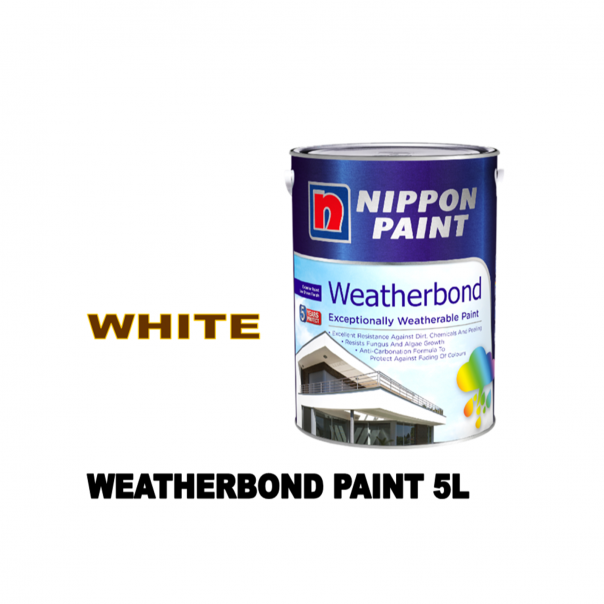 NIPPON Paint Weatherbond. 5ltr.