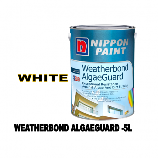 NIPPON Paint Weatherbond AlgaeGuard. 5ltr.