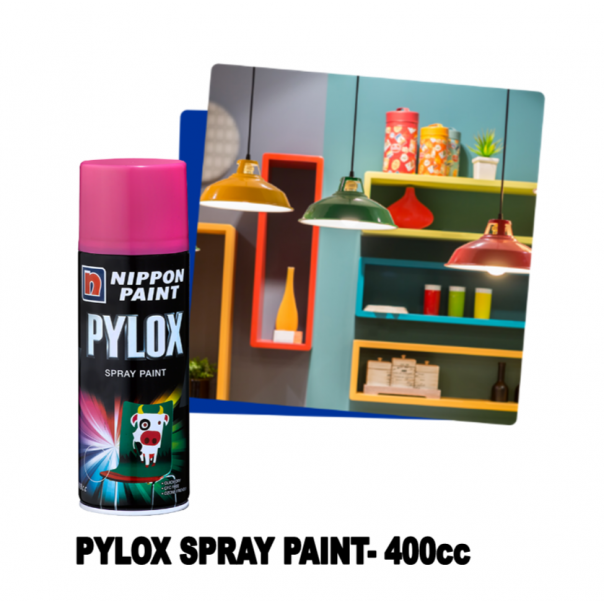 NIPPON PYLOX Spray Paint. 400cc.
